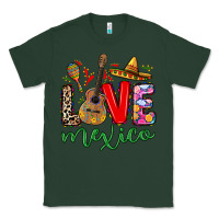 Sports Green Love Mexico Classic Tee - RanaPortraitStore