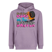 Lavender dibs on the driver Heavyweight Hoodie - Zillion Design Studio