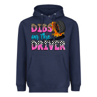 Navy dibs on the driver Heavyweight Hoodie - Zillion Design Studio