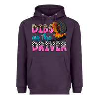 Plum dibs on the driver Heavyweight Hoodie - Zillion Design Studio