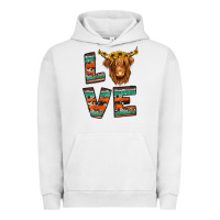 Pigment Lunar Rock love highland cow Urban Hoodie - Jasminsmagicworld