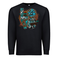Black love Premium Sweatshirt - SublimationCraftShop