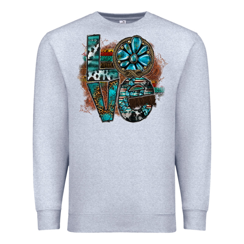 Love Premium Sweatshirt by SublimationCraftShop | Teevron