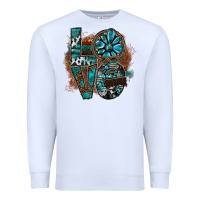 White love Premium Sweatshirt - SublimationCraftShop