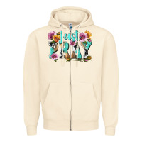 Sandshell just pray Zipper Hoodie - texasbilliewilder