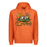 Carrot let's go camping Premium Hoodie - BarkalooDesign