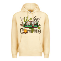 Pina Colada let's go camping Premium Hoodie - BarkalooDesign