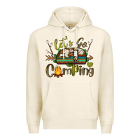 Tofu let's go camping Premium Hoodie - BarkalooDesign