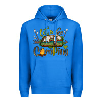 True Royal let's go camping Premium Hoodie - BarkalooDesign