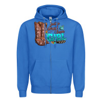 True Royal justas malltown girlie Zipper Hoodie - texasbilliewilder
