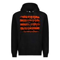 Black halloween spider backround Premium Hoodie - RanaPortraitStore