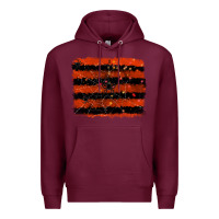 Burgundy halloween spider backround Premium Hoodie - RanaPortraitStore