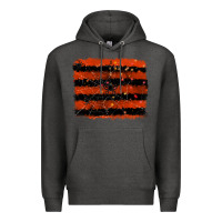 Charcoal Heather halloween spider backround Premium Hoodie - RanaPortraitStore