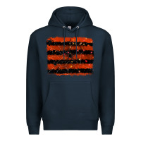 Navy halloween spider backround Premium Hoodie - RanaPortraitStore
