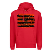 Red halloween spider backround Premium Hoodie - RanaPortraitStore