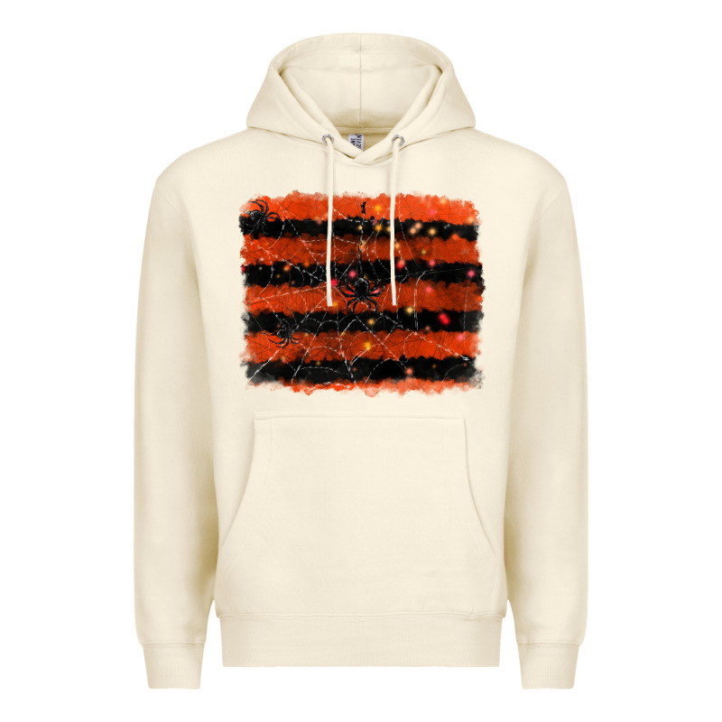 Halloween Spider Backround Premium Hoodie by RanaPortraitStore | Teevron