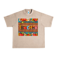 French Oak teacher and pens apples books leopard and tooled leather tumbler Urban Heavy Tee - Artiststas