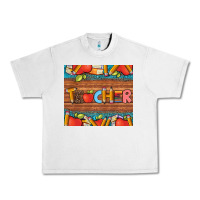 Lunar Rock teacher and pens apples books leopard and tooled leather tumbler Urban Heavy Tee - Artiststas