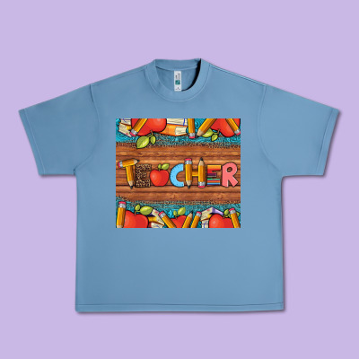 Teacher And Pens Apples Books Leopard And Tooled Leather Tumbler Urban Heavy Tee Designed By Artiststas