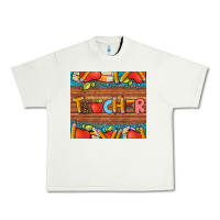 Pistachio teacher and pens apples books leopard and tooled leather tumbler Urban Heavy Tee - Artiststas