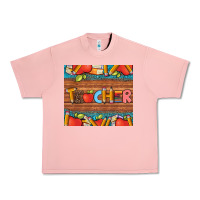 Salmon teacher and pens apples books leopard and tooled leather tumbler Urban Heavy Tee - Artiststas