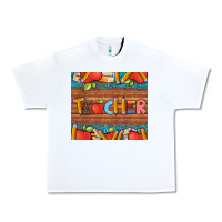 White teacher and pens apples books leopard and tooled leather tumbler Urban Heavy Tee - Artiststas