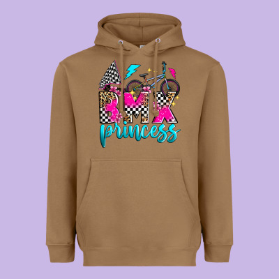 Bmx Princess Heavyweight Hoodie Designed By Zillion Design Studio