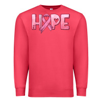Cardinal hope and pink ribbon Premium Sweatshirt - HRA Design Shop