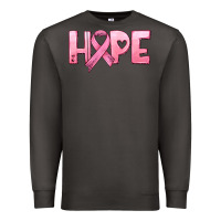 Smoke hope and pink ribbon Premium Sweatshirt - HRA Design Shop