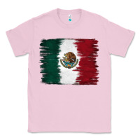 Bubblegum Pink Mexican Flag Classic Tee - RanaPortraitStore