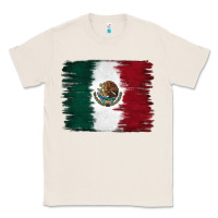 Natural Mexican Flag Classic Tee - RanaPortraitStore