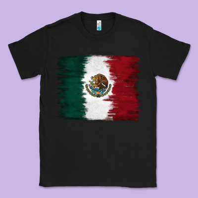 Mexican Flag Classic Tee Designed By Ranaportraitstore