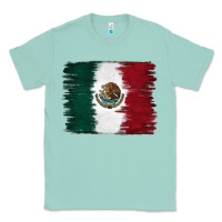 Seafoam Mexican Flag Classic Tee - RanaPortraitStore