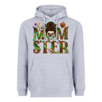 Heather Grey Momster Heavyweight Hoodie - texasbilliewilder