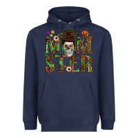 Navy Momster Heavyweight Hoodie - texasbilliewilder