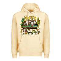 Pina Colada happy camper caravan and gnome Premium Hoodie - BarkalooDesign