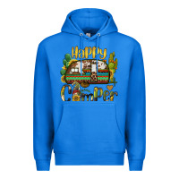 True Royal happy camper caravan and gnome Premium Hoodie - BarkalooDesign