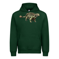 Forest Green Ankylosaurus T-Rex Urban Hoodie - LillyAllenDesigns