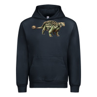 Navy Ankylosaurus T-Rex Urban Hoodie - LillyAllenDesigns
