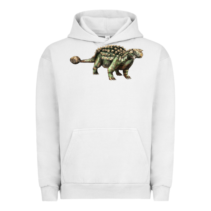Ankylosaurus T-rex Urban Hoodie by LillyAllenDesigns | Teevron