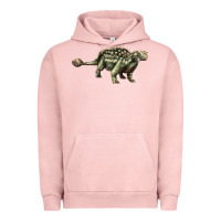 Pigment Salmon Ankylosaurus T-Rex Urban Hoodie - LillyAllenDesigns