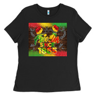 Black free ish since 1865 Ladies Tee - BarkalooDesign