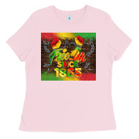 Bubblegum Pink free ish since 1865 Ladies Tee - BarkalooDesign