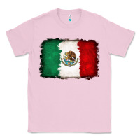 Bubblegum Pink Mexican flag Classic Tee - RanaPortraitStore