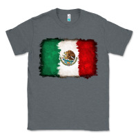 Charcoal Heather Mexican flag Classic Tee - RanaPortraitStore