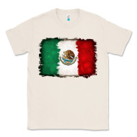 Natural Mexican flag Classic Tee - RanaPortraitStore
