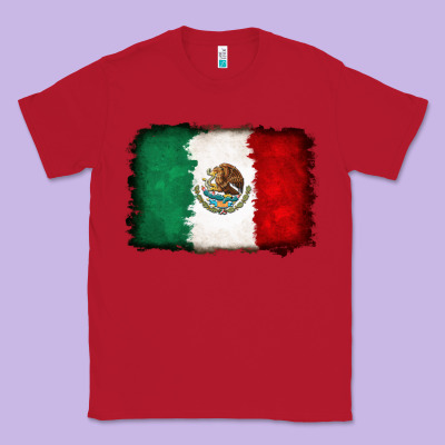 Mexican Flag Classic Tee Designed By Ranaportraitstore
