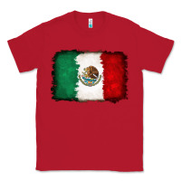 Red Mexican flag Classic Tee - RanaPortraitStore