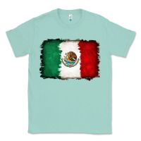 Seafoam Mexican flag Classic Tee - RanaPortraitStore