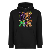 Black Mama Cow Halloween Heavyweight Hoodie - texasbilliewilder